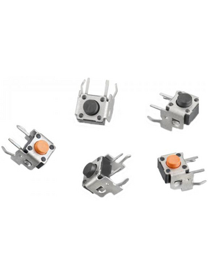 Wrth Elektronik - 431256031736 - PCB Switch right angled with ground terminal, 431256031736, Wrth Elektronik