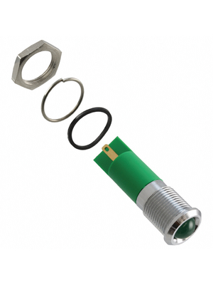 Apem - Q14P1CXXG12E - LED Indicator green 12 VDC, Q14P1CXXG12E, Apem