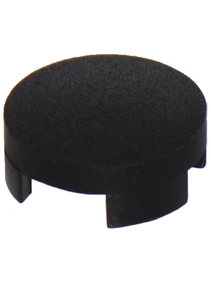 MEC - 1SS09-08.0 - Cap round black, 1SS09-08.0, MEC
