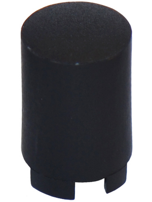 MEC - 1SS09-15.0 - Cap round black, 1SS09-15.0, MEC