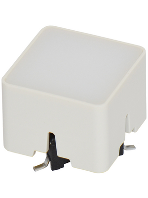 MEC - 1YS0616 - Cap square white 15 x 15 mm, 1YS0616, MEC