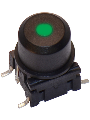 MEC - 1ES092 - Cap round ? 9.6 mm black, 1ES092, MEC