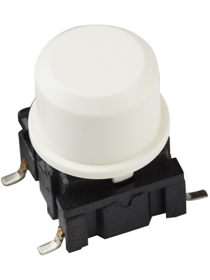 MEC - 1DS06 - Cap round ? 9.6 mm white, 1DS06, MEC