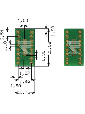 Roth Elektronik - RE937-03 - Prototyping board FR4 Epoxide + chem. Au, RE937-03, Roth Elektronik