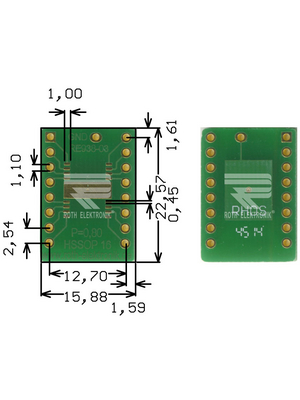 Roth Elektronik - RE938-03 - Prototyping board FR4 Epoxide + chem. Au, RE938-03, Roth Elektronik
