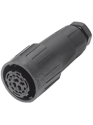 Amphenol - C016 20E005 104 2 - Female cable connector Poles 5+PE, C016 20E005 104 2, Amphenol