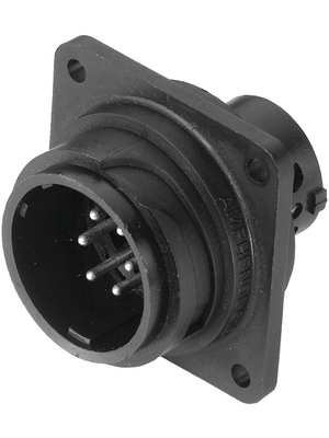 Amphenol - C016 20C005 100 2 - Male panel-mount connector Poles 5+PE, C016 20C005 100 2, Amphenol