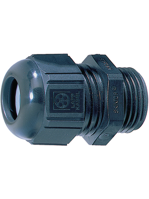 Lapp - SKINTOP STR ISO M 16X1,5 BLK - Cable gland M16 x 1.5 2...6 mm x 12 mm Polyamide black IP 68/69 K - 53017310, SKINTOP STR ISO M 16X1,5 BLK, Lapp