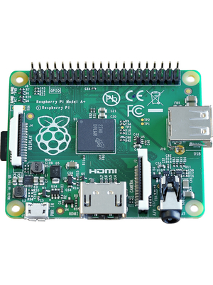 Raspberry Pi - RASPBERRY PI MOD A+ - Raspberry Pi type A+, 256 MB, Broadcom BCM2835 700MHz, RASPBERRY PI MOD A+, Raspberry Pi