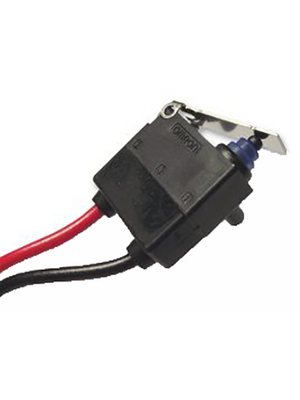 Omron Electronic Components - D2JW-01K1A1-MD - Micro switch 0.1 A Flat lever, short N/A 1 change-over (CO), D2JW-01K1A1-MD, Omron Electronic Components