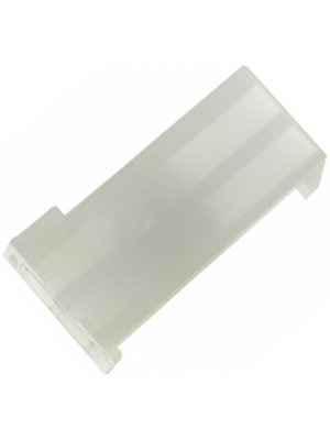 TE Connectivity - 172343-1 - Socket housing Pitch4.14 mm Poles 1 x 2 Single row / Free hanging/cable mount / straight / accepts male or female contacts MATE-N-LOK Mini Universal, 172343-1, TE Connectivity