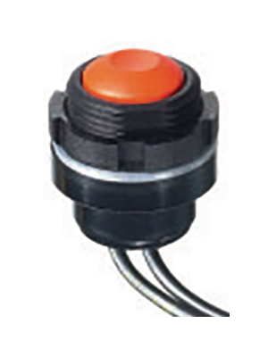 Apem - IZPR3F462 - Push-button Switch Momentary function red, IZPR3F462, Apem