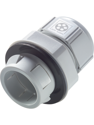 Lapp - SKINTOP CLICK M12 RAL 7035 LGY - Cable gland - 3.5...7 mm Polyamide light grey IP 68 up to 4 bars - 53112692, SKINTOP CLICK M12 RAL 7035 LGY, Lapp