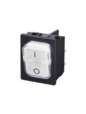 Marquardt - 1835.3105 - Rocker switch 2P 10 A 250 VAC, 1835.3105, Marquardt