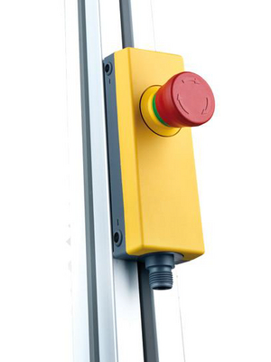 RAFI - 1.22.114.000/0000 - E-Box M12 complete yellow / grey 2 break contacts (NC) RAFIX 22 FS+, 1.22.114.000/0000, RAFI