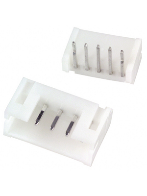 JST - S5B-PH-K-S - Pin header, single-row 90 5-pin Pitch2 mm Poles 5 PH, S5B-PH-K-S, JST