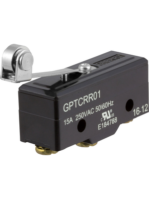 ZF Friedrichshafen AG - GPTCRR01 - Micro switch 15 A Roller lever N/A, GPTCRR01, ZF Friedrichshafen AG
