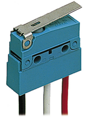 Panasonic - ABS161240J - Micro switch 2 AAC Flat lever N/A 1 change-over (CO), ABS161240J, Panasonic