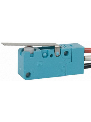 Panasonic - ABV161261J - Micro switch 3 AAC Flat lever N/A 1 change-over (CO), ABV161261J, Panasonic