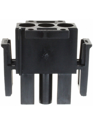 TE Connectivity - 1-480700-9 - Plug housing Pitch6.35 mm Poles 1 x 3 accepts male or female contacts / Single row MATE-N-LOK Universal, 1-480700-9, TE Connectivity