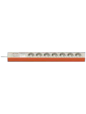 Knrr - 03.300.007.6 - Multiple socket outlet , 7xProtective Contact, 2.5 m, Protective contact / F (CEE 7/4), 03.300.007.6, Knrr