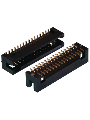 Amphenol/FCI - 20021221-00006C4LF - Pin header SMT straight Poles 6 Minitek 127, 20021221-00006C4LF, Amphenol/FCI