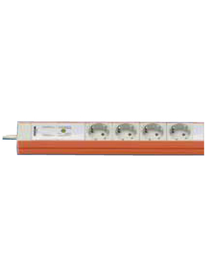 Knrr - 03.316.004.1 - Multiple socket outlet , Over Voltage Protection, 4xProtective Contact, 2.5 m, Protective contact / F (CEE 7/4), 03.316.004.1, Knrr