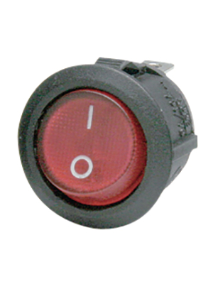 Taiway - R19-R112B-T8-6-B - Rocker switch 1P 6 A 250 VAC, R19-R112B-T8-6-B, Taiway