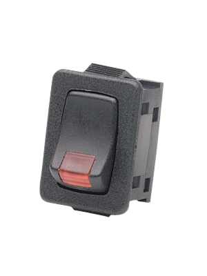 Apem - FML18A226A000 - Rocker switch 1P 10 A 250 VAC, FML18A226A000, Apem