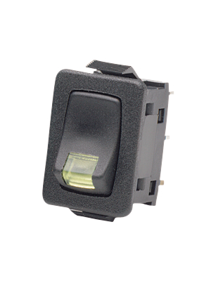 Apem - FML18A223B000 - Rocker switch 1P 10 A 250 VAC, FML18A223B000, Apem