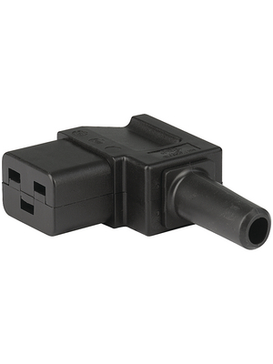 Schurter - 4790.1200 - IEC Connector angled C19 N/A black, 4790.1200, Schurter