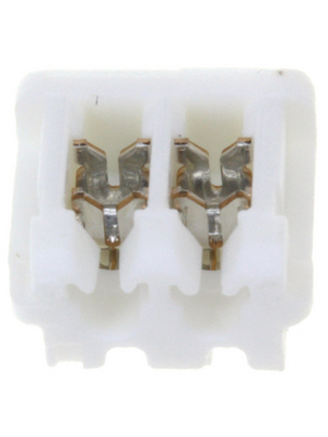 TE Connectivity - 173977-2 - Female cable connector Pitch2 mm Poles 2 CT, 173977-2, TE Connectivity