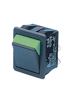 Arcolectric - C1550XTAAB - Rocker switch 2P 16 A 250 VAC, C1550XTAAB, Arcolectric