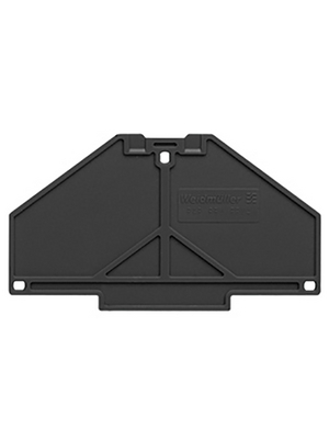 Weidmller - PAP PRV/PPV4 SW - End plate N/A PRV/PPV4 39.9 x 3 x 70 mm black P-Serie, 1173750000, PAP PRV/PPV4 SW, Weidmller