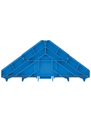 Weidmller - BZT PRV16 BL 35X7.5 - Marker holder Levels = 16, Connections = 32, 105.9 x 10.2 x 225 mm blue, 1267940000, BZT PRV16 BL 35X7.5, Weidmller