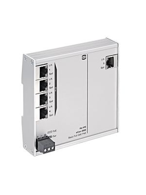 HARTING - ECON 2050GB-A-P - Industrial Ethernet Switch 5x 10/100/1000 RJ45 (4x PoE), ECON 2050GB-A-P, HARTING