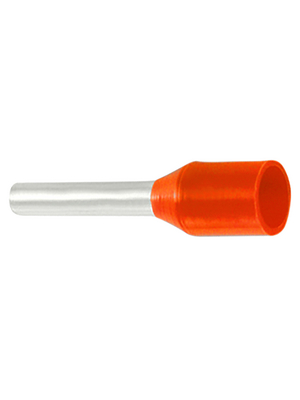 RND Connect - RND 465-00136 - Bootlace ferrule orange 0.5 mm2/8 mm, RND 465-00136, RND Connect