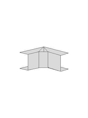De Mira - Z651310WS - Inner corner 130 mm 65 mm, Z651310WS, De Mira