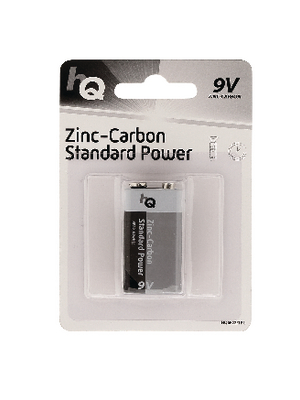 HQ - HQ6F22/1BL - Zinc-carbon battery 9 V/9V, HQ6F22/1BL, HQ