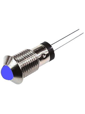 Marl - 571-520-04 - LED Indicator blue 4.0...4.5 VDC Soldering Pins, 571-520-04, Marl