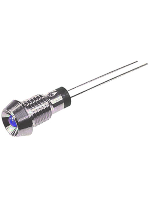 Marl - 572-320-04 - LED Indicator blue 4.0...4.5 VDC Soldering Pins, 572-320-04, Marl