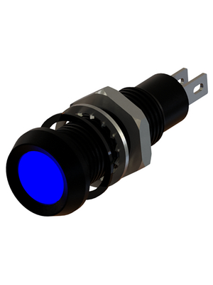 Marl - 677-930-21-53 - LED Indicator, blue, 230 mcd, 12 VDC, 677-930-21-53, Marl