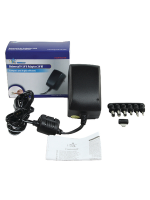 HQ - P.SUP.EU24W - Power supply 9.0 VDC / 12 VDC / 13.5 VDC / 15 VDC / 18 VDC / 20 VDC / 24 VDC/1.0...1.5 A, P.SUP.EU24W, HQ