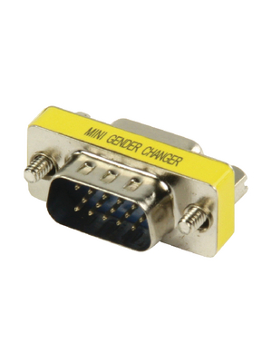 Valueline - GCHD-MF15P - VGA Adapter, HD15 Plug/HD15 Socket, GCHD-MF15P, Valueline