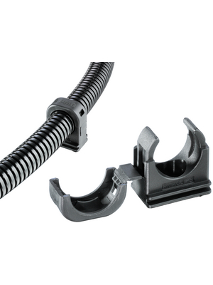 PMA Uster - BFH-36-0 - Conduit clipNW36 black, BFH-36-0, PMA Uster