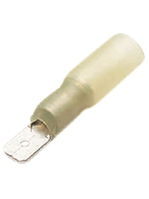 K.S.Terminals - MDHD5-250 - Blade terminal yellow 6.3 x 0.8 mm, MDHD5-250, K.S.Terminals