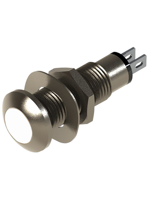 Marl - 537-997-63 - LED Indicator cool white 12...28 VAC/DC Soldering lugs, 537-997-63, Marl