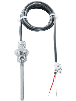 S+S Regeltechnik GmbH - ESTF_NTC10K_100MM_SILIKON - Screw-in temperature sensor 2-wire connection -35...150 C ESTF-NTC10K-100MM-S THERMASGARD, ESTF_NTC10K_100MM_SILIKON, S+S Regeltechnik GmbH