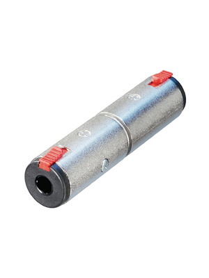Neutrik - NA3JJ - Adapter silver 3P, NA3JJ, Neutrik