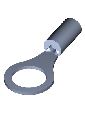TE Connectivity - 322695 - Ring Terminal 16.15 mm metallic N/A, 1.5...2 mm2, 16...14 AWG, SOLIS, 322695, TE Connectivity